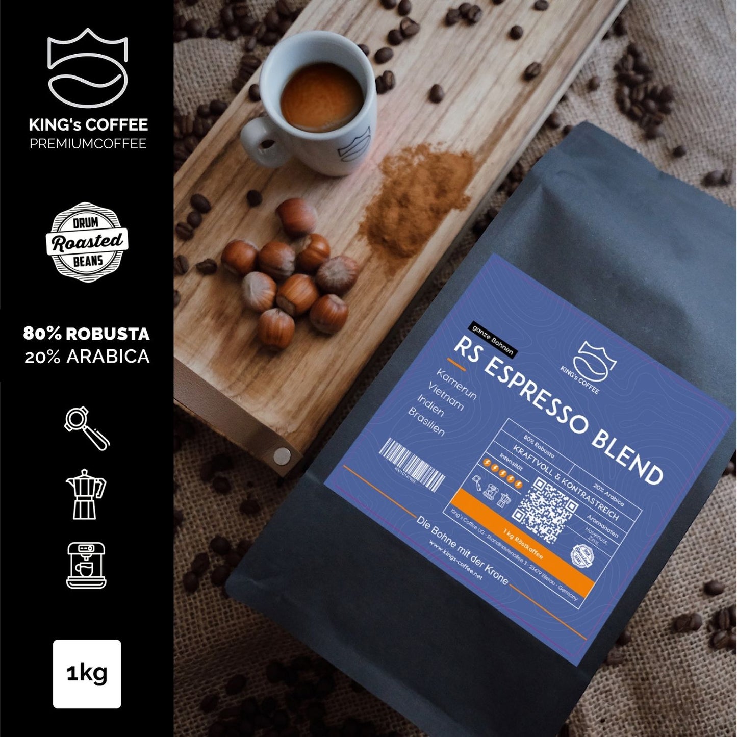 Rs Espresso Blend - Der Power Espresso