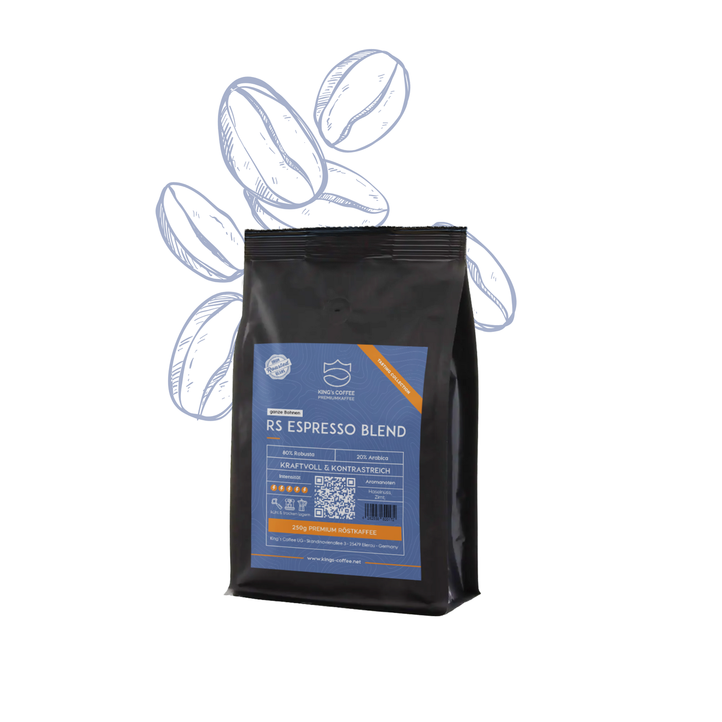 Rs Espresso Blend - Der Power Espresso - Probierpaket